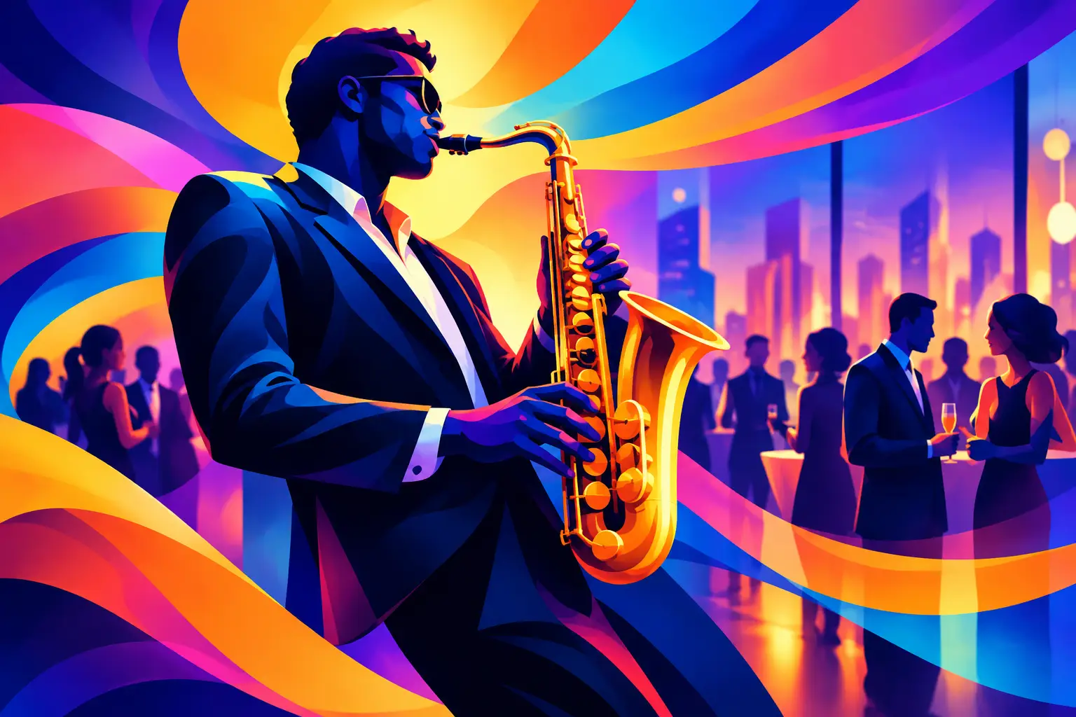 Corporate Party Saxophonist Hire: Make It Work