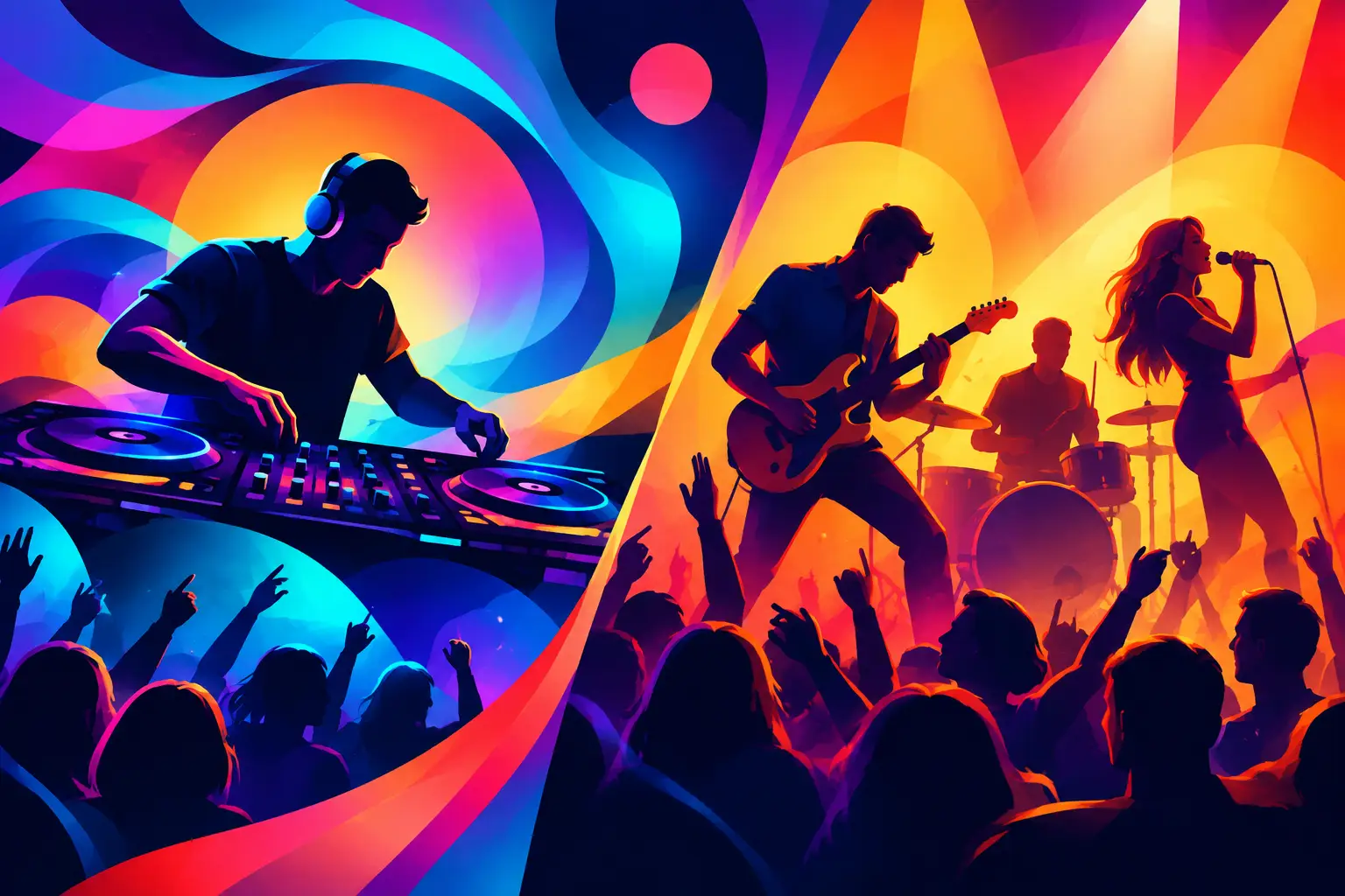DJ Versus Live Band: Which Fits Your Party?
