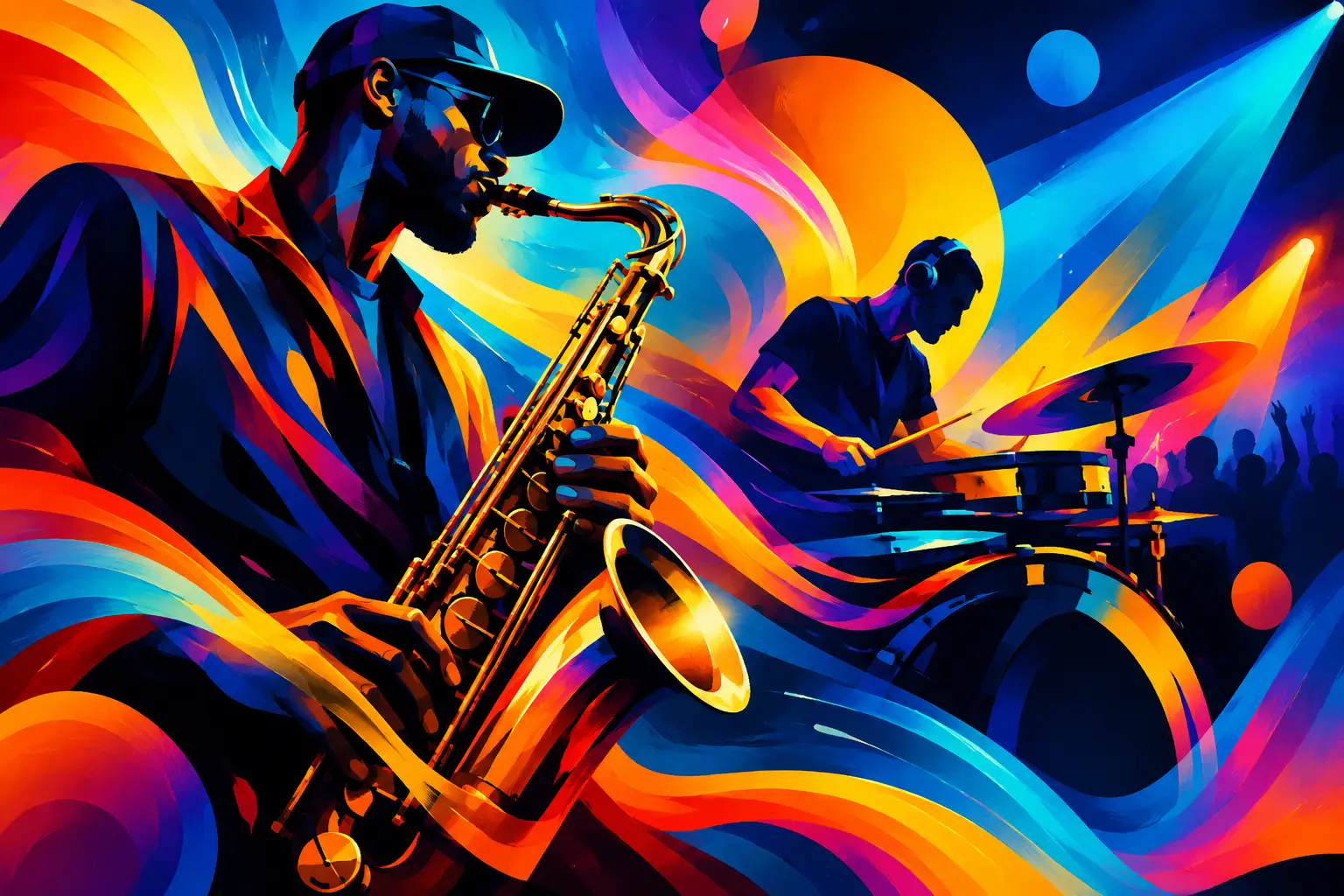 Why a Drum and Bass Saxophonist Works Live